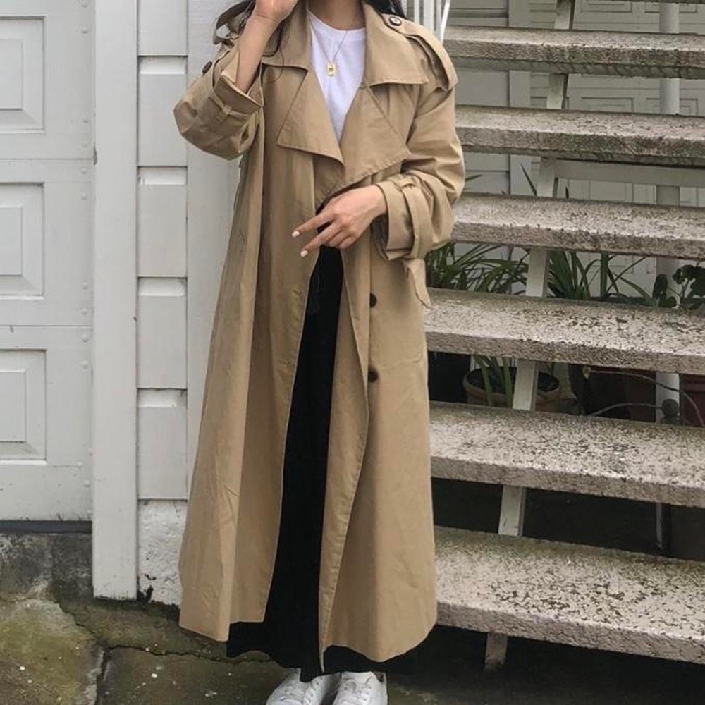 The Frankie shop Kiki love trench coat